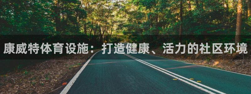 意昂4科技：康威特体育设施：打造健康、活力的社区环境