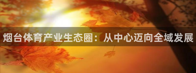 意昂4娱乐是那个系列的台子：烟台体育产业生态圈：从中心迈向全