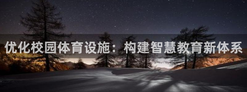 意昂体育4平台：优化校园体育设施：构建智慧教育新体系