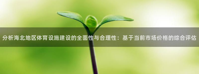 注册意昂4：分析海北地区体育设施建设的全面性与合理性：基于当