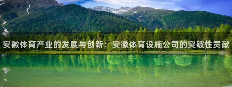 意昂体育4招商：安徽体育产业的发展与创新：安徽体育设施公司的