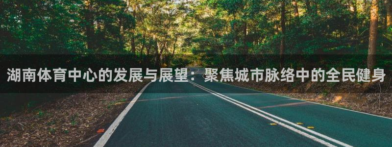 意昂体育4开户：湖南体育中心的发展与展望：聚焦城市脉