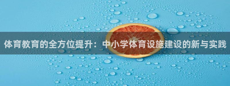 意昂体育4平台注册：体育教育的全方位提升：中小学体育设施建设