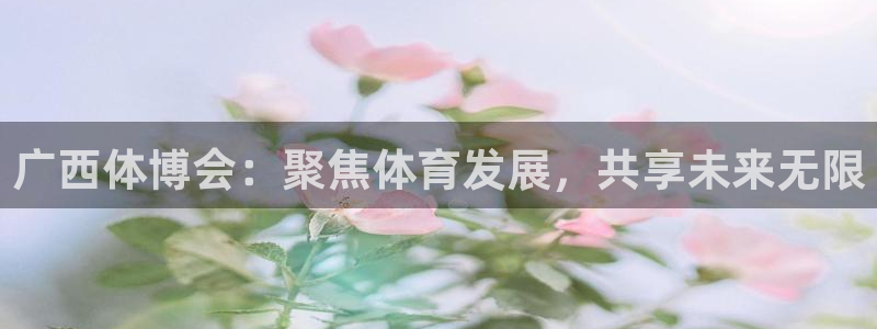 意昂体育4平台APP：广西体博会：聚焦体育发展，共享未来无限 