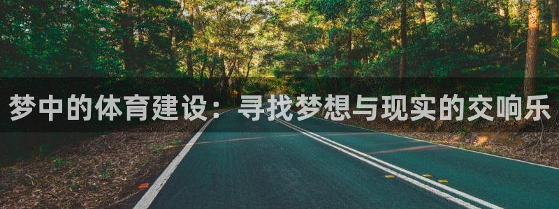 意昂体育4招商电话：梦中的体育建设：寻找梦想与现实的