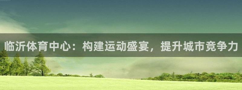 意昂体育4招商电话：临沂体育中心：构建运动盛宴，提升城市竞争
