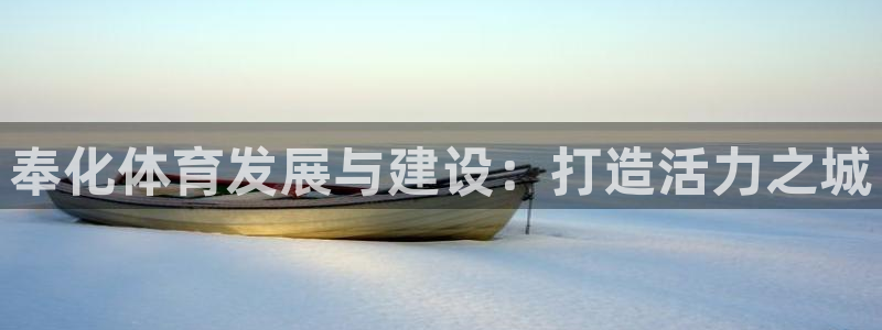 意昂4科技：奉化体育发展与建设：打造活力之城